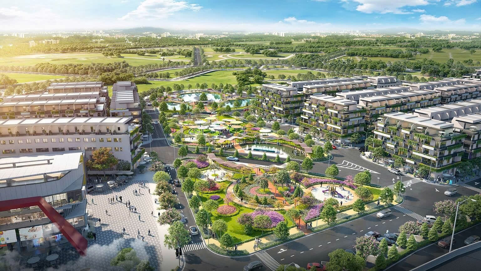 Liền kề 3 Diện Tích 172m2 Căn Góc Mặt Đường Nguyễn Chí Thanh Dự Án Bavella Green Park Bắc Giang - Ảnh chính